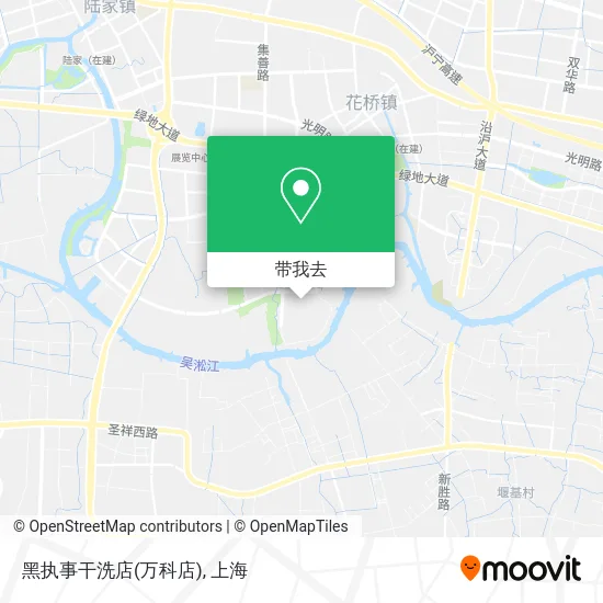 黑执事干洗店(万科店)地图