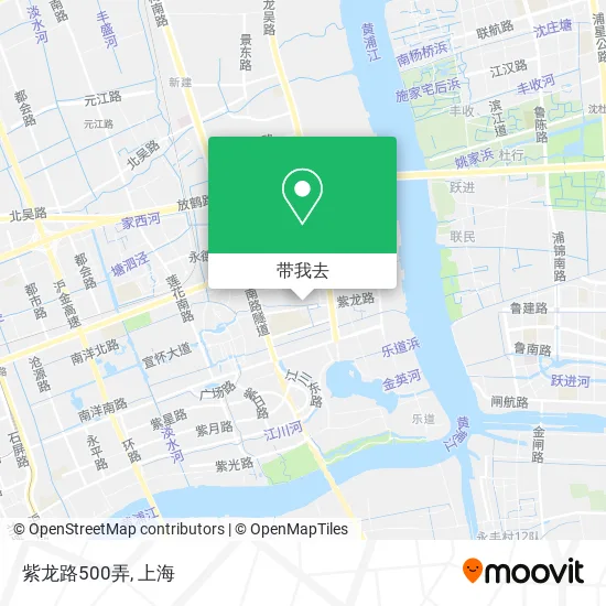 紫龙路500弄地图
