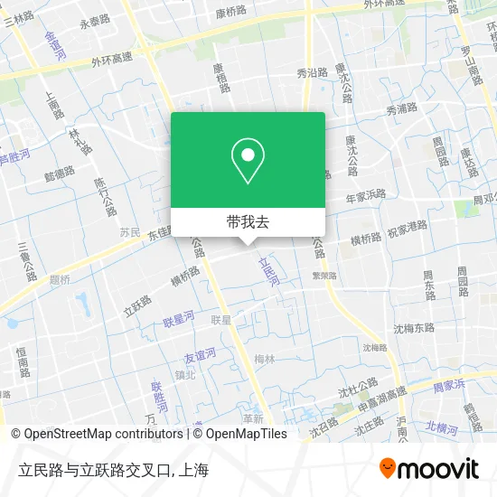 立民路与立跃路交叉口地图