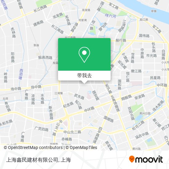 上海鑫民建材有限公司地图