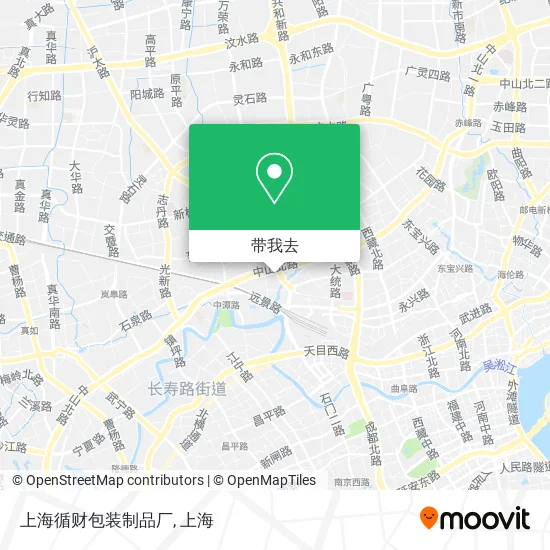 上海循财包装制品厂地图