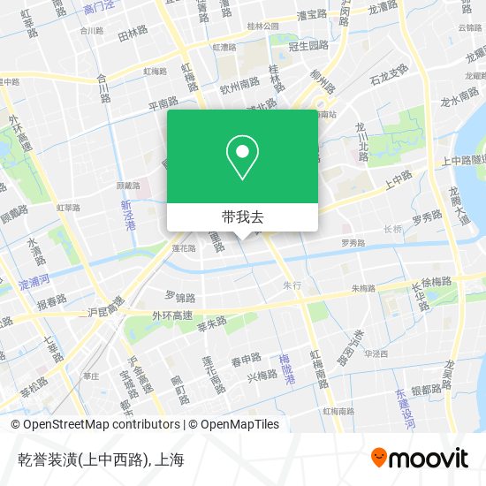 乾誉装潢(上中西路)地图