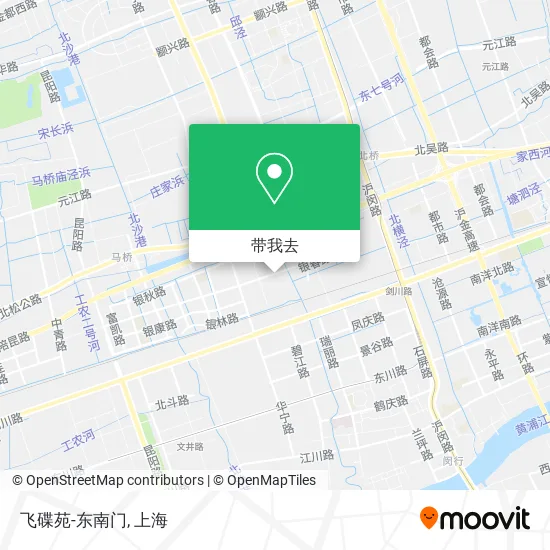飞碟苑-东南门地图