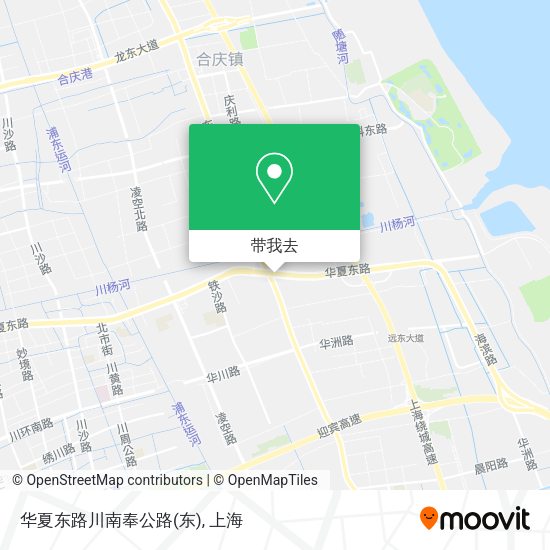 华夏东路川南奉公路地图