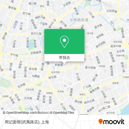 周记面馆(武夷路店)地图