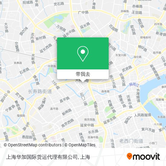 上海华加国际货运代理有限公司地图