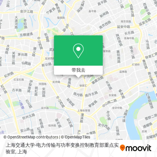 上海交通大学-电力传输与功率变换控制教育部重点实验室地图