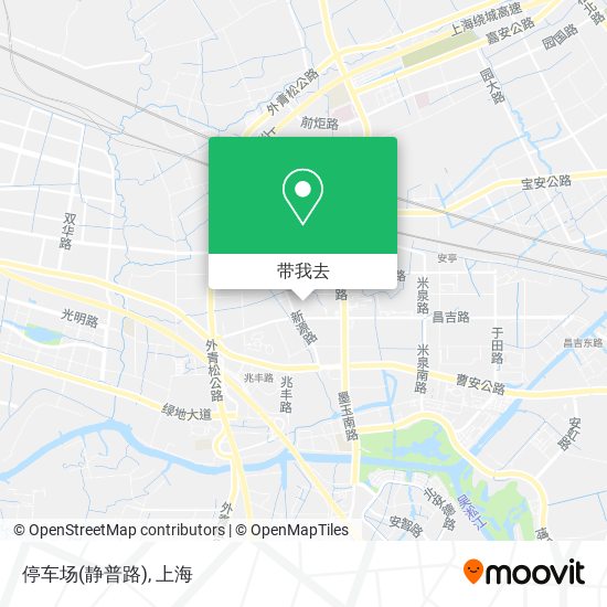 停车场(静普路)地图