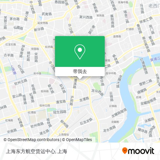 上海东方航空货运中心地图