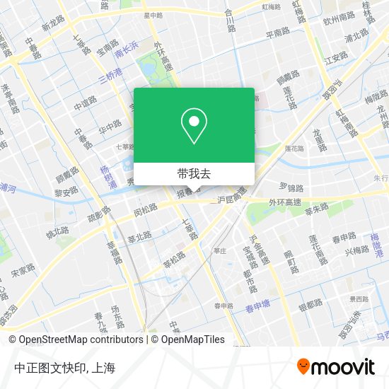 中正图文快印地图
