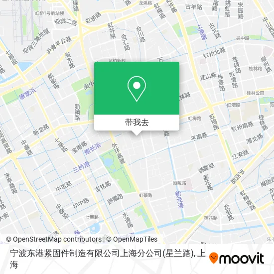 宁波东港紧固件制造有限公司上海分公司(星兰路)地图