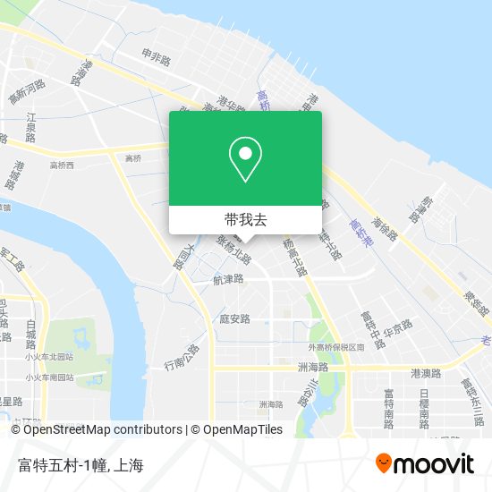 富特五村-1幢地图