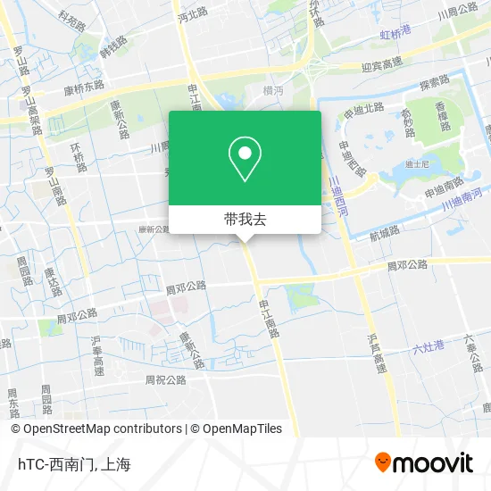 hTC-西南门地图