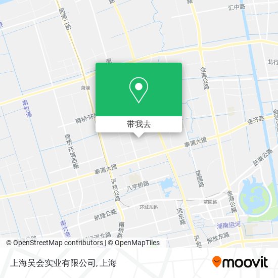 上海吴会实业有限公司地图