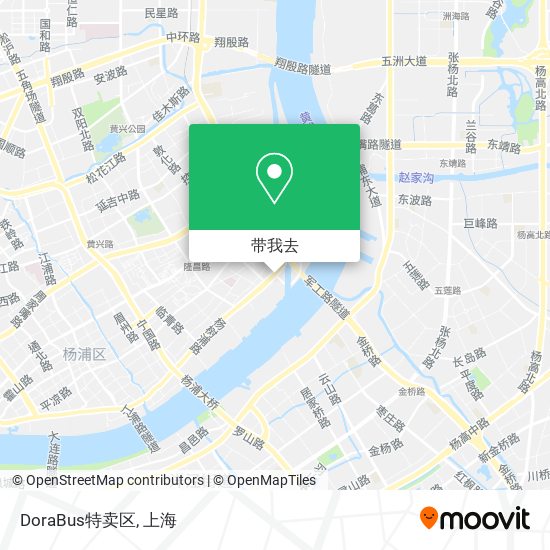 DoraBus特卖区地图