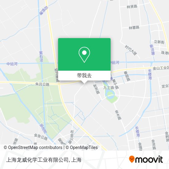 上海龙威化学工业有限公司地图
