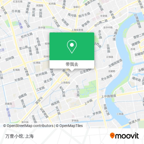 万豊小馆地图