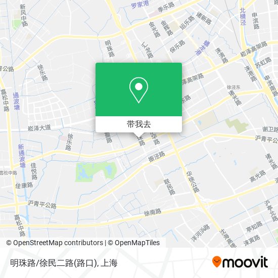 明珠路/徐民二路(路口)地图