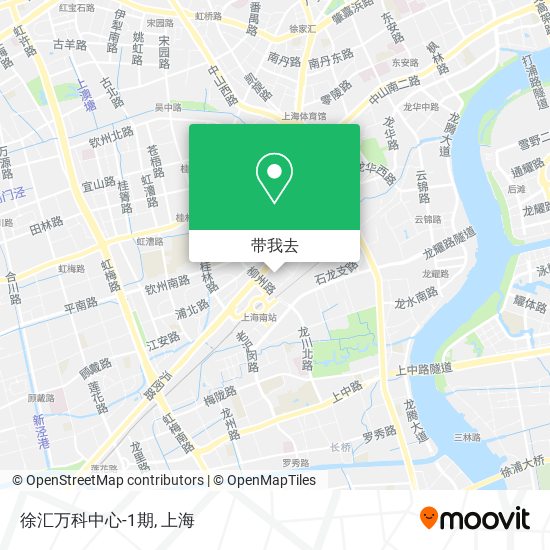 徐汇万科中心-1期地图