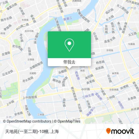 天地苑(一至二期)-10幢地图