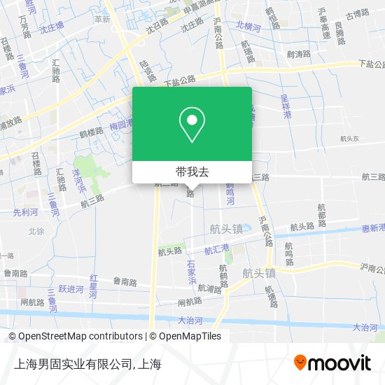 上海男固实业有限公司地图