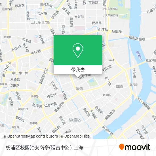 杨浦区校园治安岗亭(延吉中路)地图