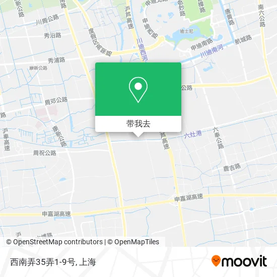 西南弄35弄1-9号地图