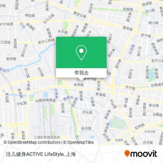 活儿健身ACTIVE LifeStyle地图