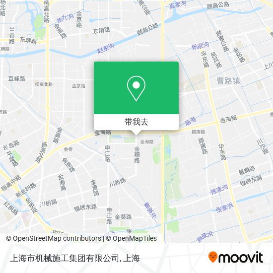 上海市机械施工集团有限公司地图