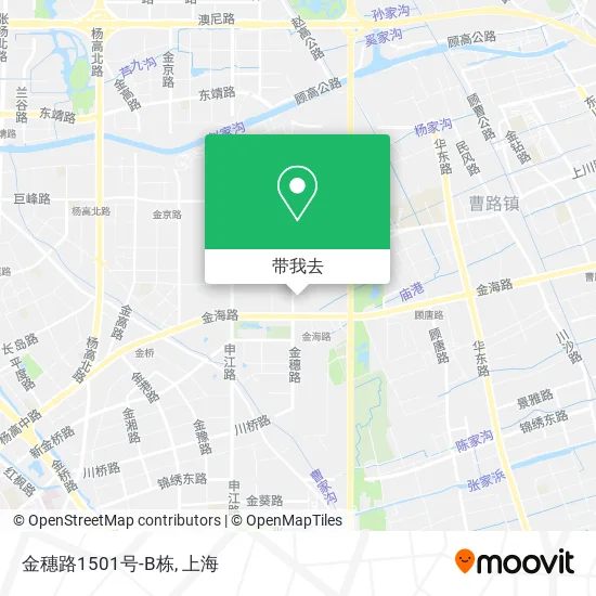 金穗路1501号-B栋地图