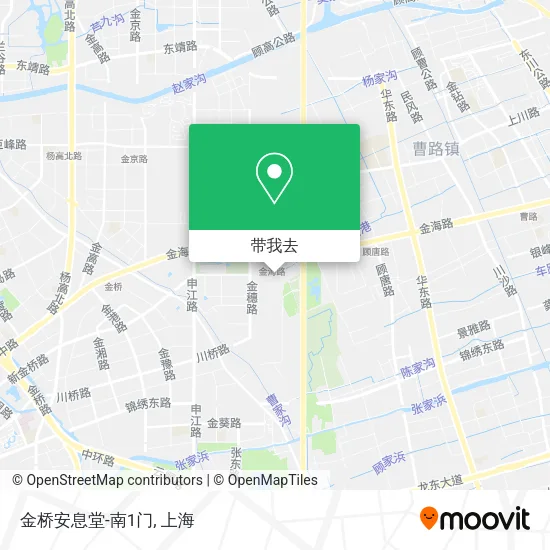 金桥安息堂-南1门地图