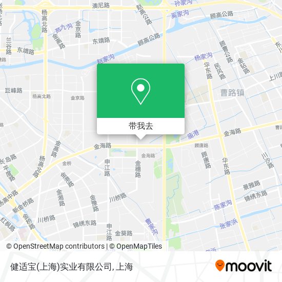 健适宝(上海)实业有限公司地图