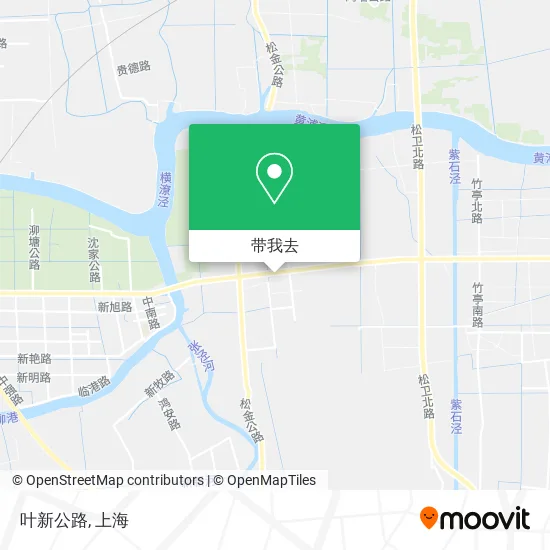 叶新公路地图