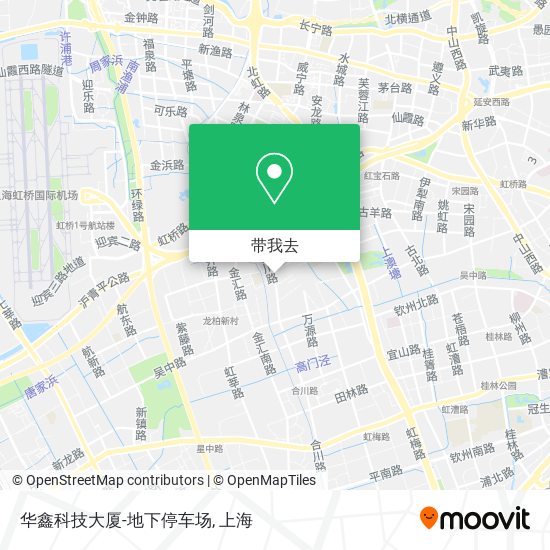 华鑫科技大厦-地下停车场地图