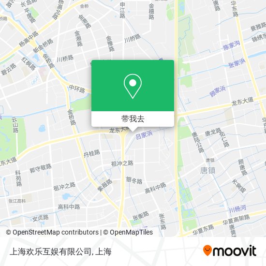 上海欢乐互娱有限公司地图