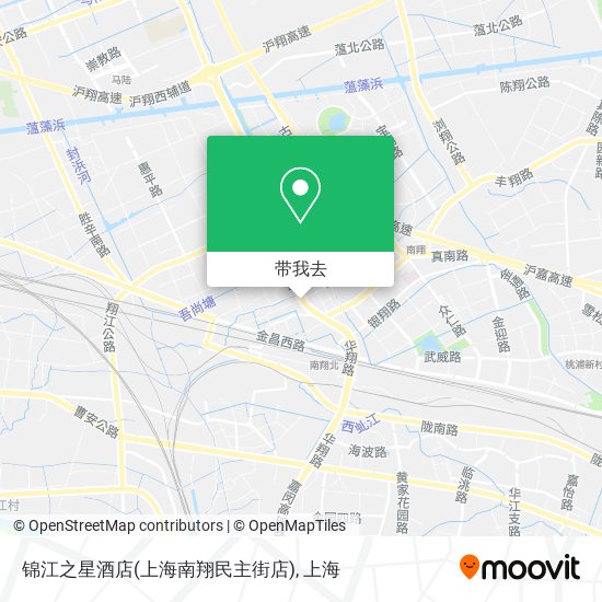 锦江之星酒店(上海南翔民主街店)地图