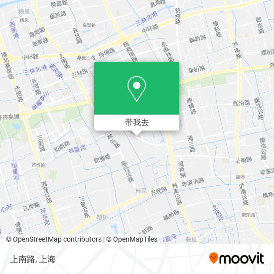 上南路地图