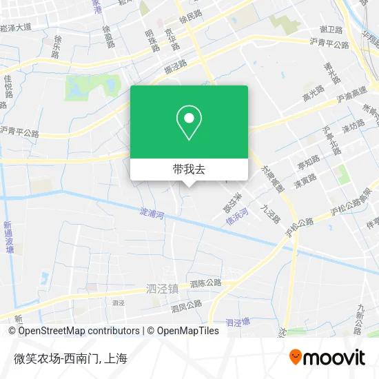 微笑农场-西南门地图