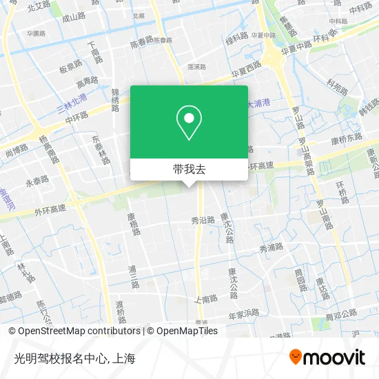 光明驾校报名中心地图