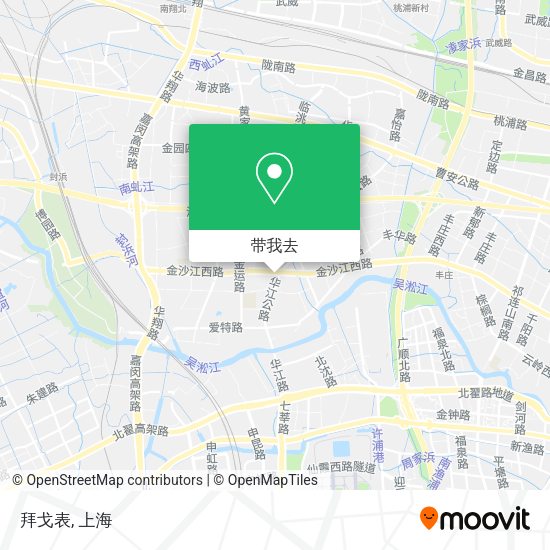 拜戈表地图