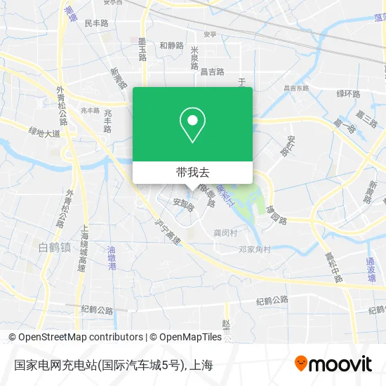 国家电网充电站(国际汽车城5号)地图