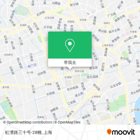 虹漕路三十号-28幢地图