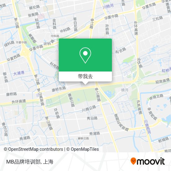MB品牌培训部地图
