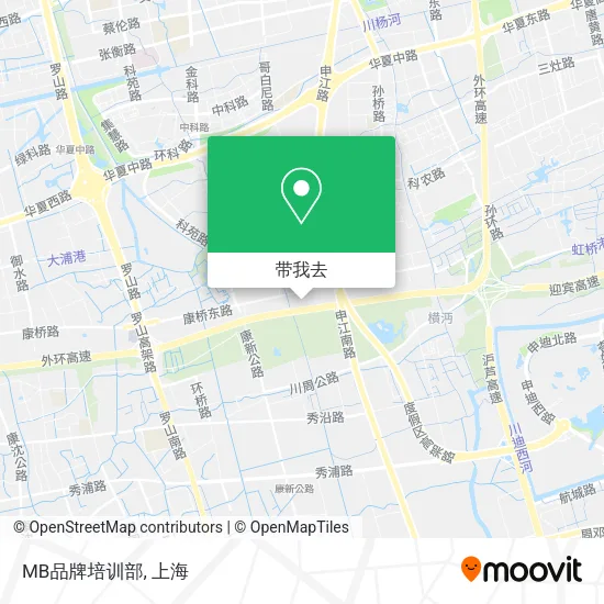MB品牌培训部地图