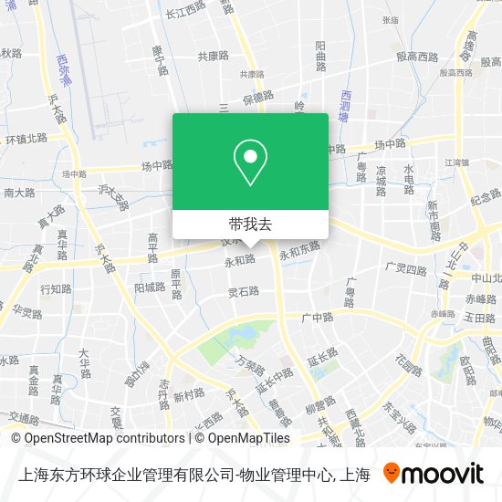 上海东方环球企业管理有限公司-物业管理中心地图