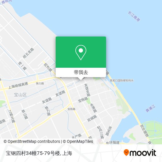 宝钢四村34幢75-79号楼地图
