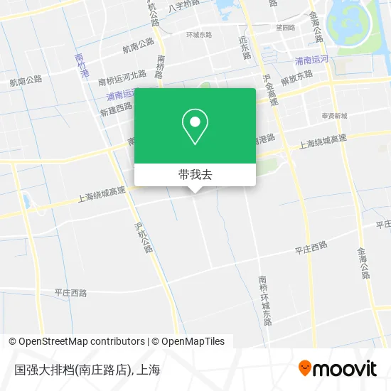 国强大排档(南庄路店)地图