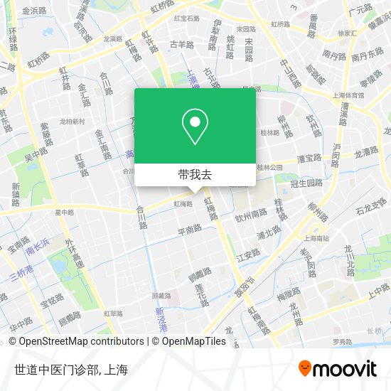世道中医门诊部地图