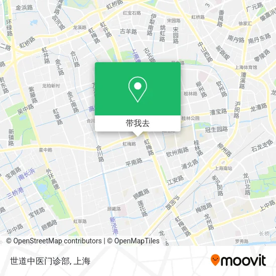 世道中医门诊部地图