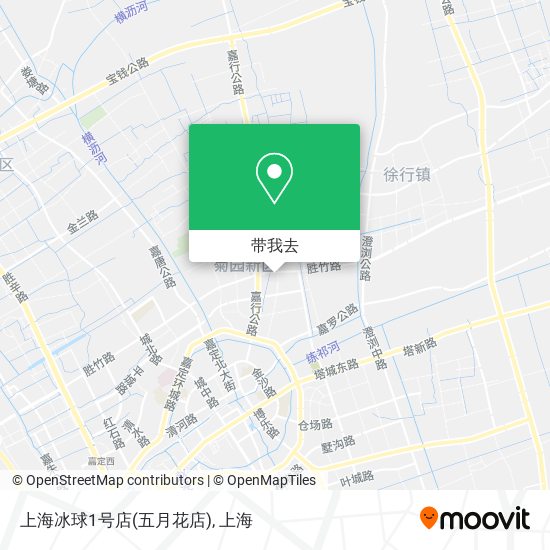 上海冰球1号店(五月花店)地图